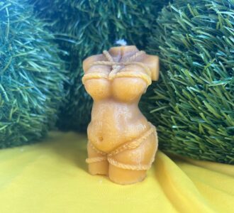 Bougie Femme cordage