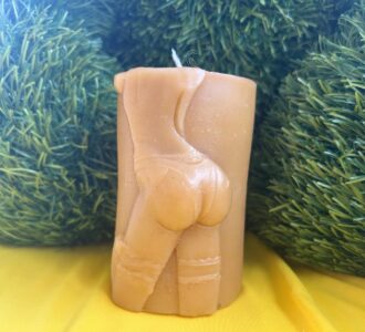 Bougie femme jarretelle